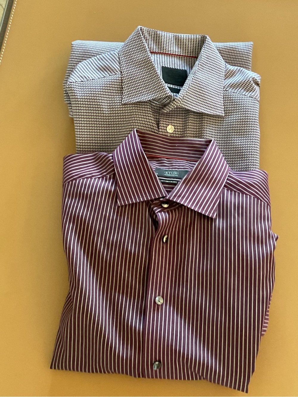 ETONS Set of Contemporary Fit Ultra Formal Wear Mens  Dress Shirts